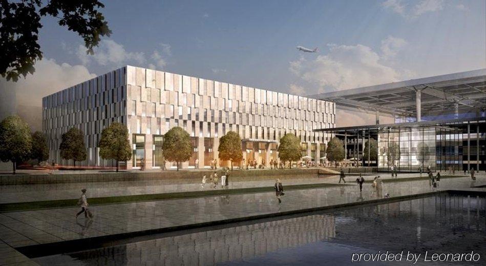 Steigenberger Airport Hotel Berlin Schoenefeld Exterior photo The new building of the airport