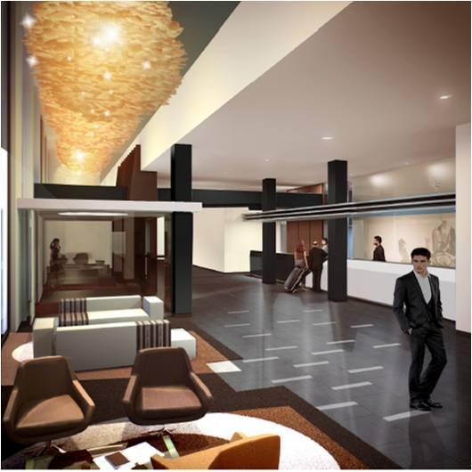 Steigenberger Airport Hotel Berlin Schoenefeld Exterior photo Interior of the hotel