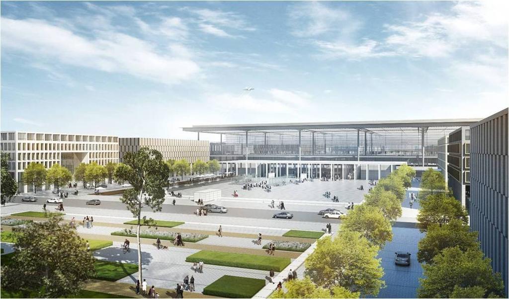 Steigenberger Airport Hotel Berlin Schoenefeld Exterior photo The new airport is planned to open in 2020.